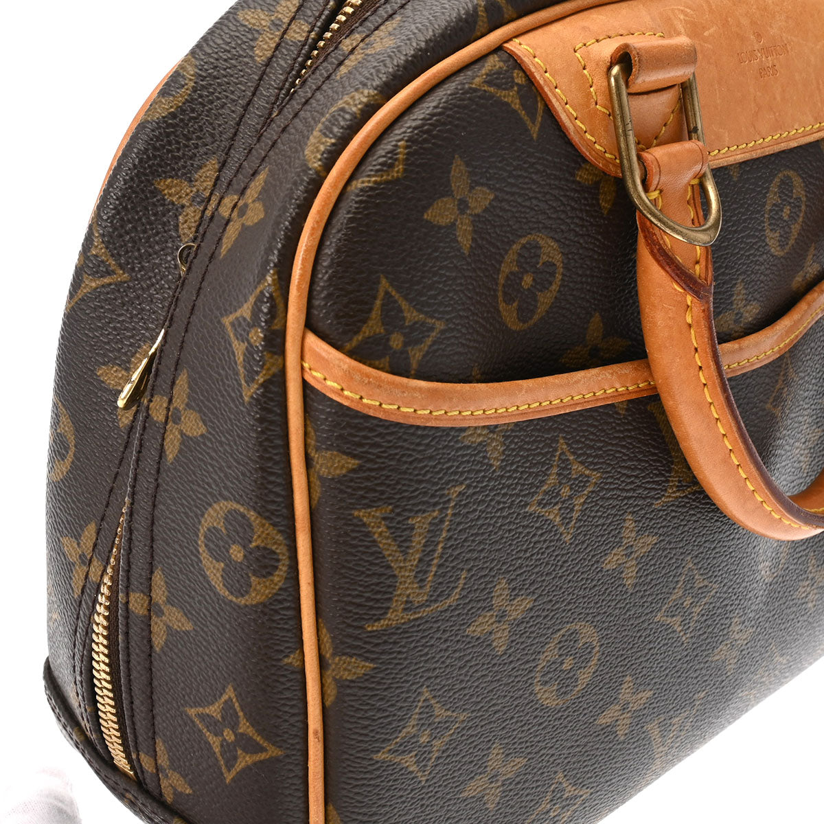 ルイヴィトントゥルーヴィル 14145 ブラウン ユニセックス モノグラムキャンバス ハンドバッグ M42228 LOUIS VUITTON 中古 –  銀蔵オンライン