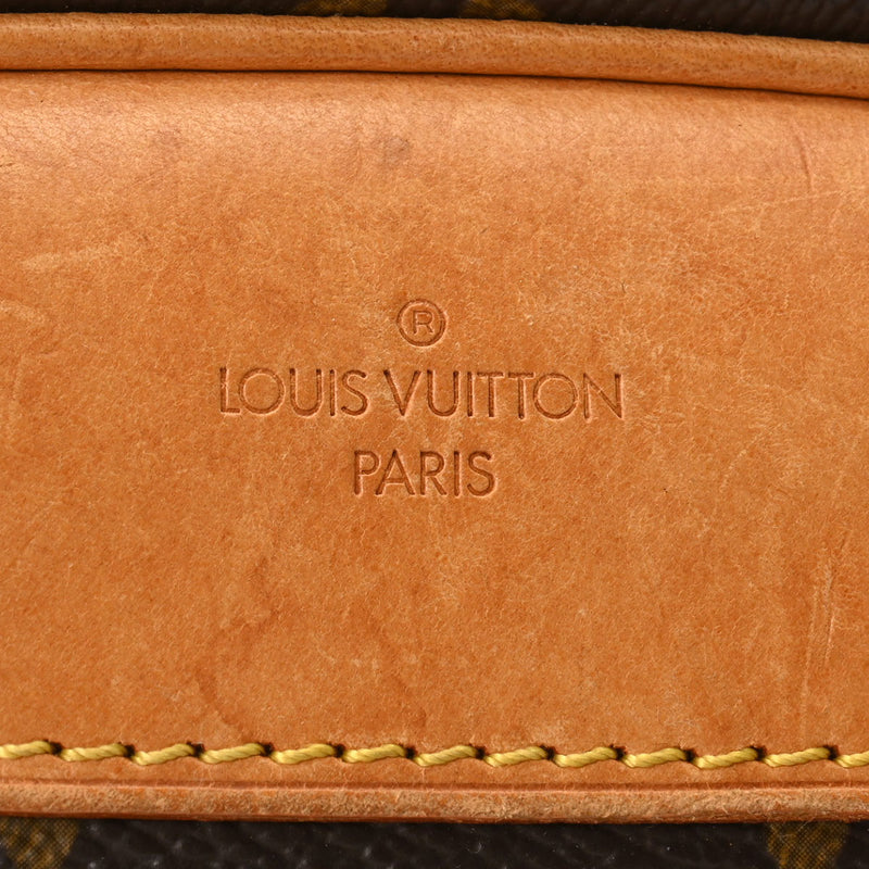 LOUIS VUITTON ルイヴィトン モノグラム トゥルーヴィル ブラウン M42228 ユニセックス モノグラムキャンバス ハンドバッグ Bランク 中古 銀蔵