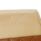 CHANEL シャネル マトラッセ チェーンショルダー ベージュ/茶 レディース ラムスキン ショルダーバッグ Bランク 中古 銀蔵