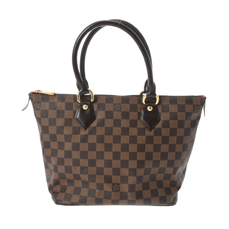 LOUIS VUITTON ルイヴィトン ダミエ サレヤ PM ブラウン N51183 レディース ダミエキャンバス ハンドバッグ ABランク 中古 銀蔵