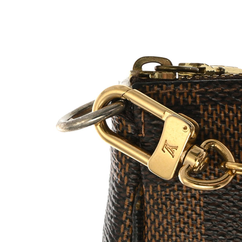 ルイヴィトンミニアクセサリーポーチ T&B 14137 ブラウン レディース  