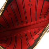 LOUIS VUITTON ルイヴィトン ダミエ ミニアクセサリーポーチ T&B ブラウン N58011 レディース ダミエキャンバス アクセサリーポーチ ABランク 中古 銀蔵