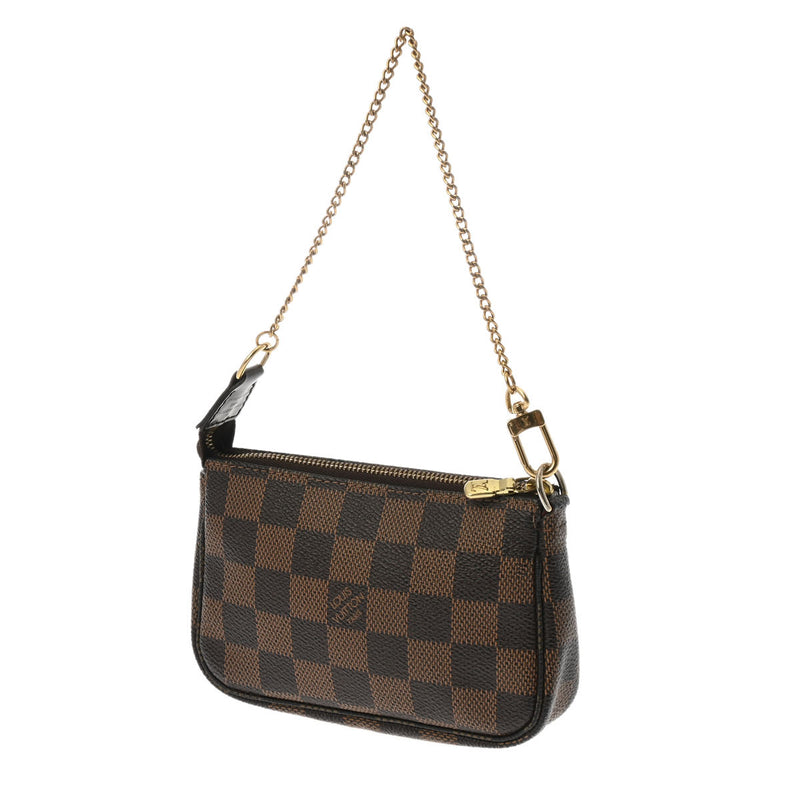 ルイヴィトンミニアクセサリーポーチ T&B 14137 ブラウン レディース  