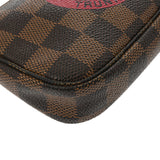 LOUIS VUITTON ルイヴィトン ダミエ ミニアクセサリーポーチ T&B ブラウン N58011 レディース ダミエキャンバス アクセサリーポーチ ABランク 中古 銀蔵
