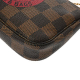 LOUIS VUITTON ルイヴィトン ダミエ ミニアクセサリーポーチ T&B ブラウン N58011 レディース ダミエキャンバス アクセサリーポーチ ABランク 中古 銀蔵