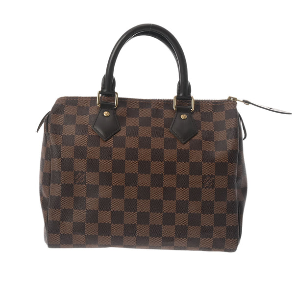 LOUIS VUITTON ルイヴィトン ダミエ スピーディ 25 ブラウン N41365 レディース ダミエキャンバス ハンドバッグ ABランク 中古 銀蔵