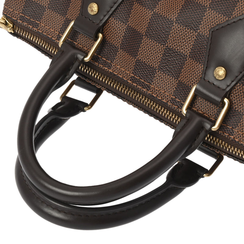 LOUIS VUITTON ルイヴィトン ダミエ スピーディ 25 ブラウン N41365 レディース ダミエキャンバス ハンドバッグ ABランク 中古 銀蔵