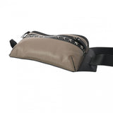 JIMMY CHOO ジミーチュウ スタッズ バイカラー グレー/ブラック ユニセックス レザー ウエストバッグ Aランク 中古 銀蔵