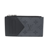 LOUIS VUITTON ルイヴィトン モノグラムエクリプス コインカードホルダー 黒/グレー M69533 メンズ モノグラムキャンバス コインケース Aランク 中古 銀蔵