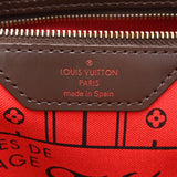 LOUIS VUITTON ルイヴィトン ダミエ ネヴァーフル MM ブラウン N51105 レディース ダミエキャンバス トートバッグ Aランク 中古 銀蔵