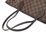 LOUIS VUITTON ルイヴィトン ダミエ ネヴァーフル MM ブラウン N51105 レディース ダミエキャンバス トートバッグ Aランク 中古 銀蔵