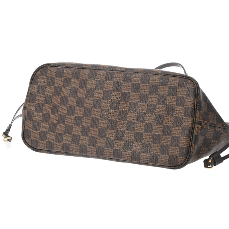 LOUIS VUITTON ルイヴィトン ダミエ ネヴァーフル MM ブラウン N51105 レディース ダミエキャンバス トートバッグ Aランク 中古 銀蔵