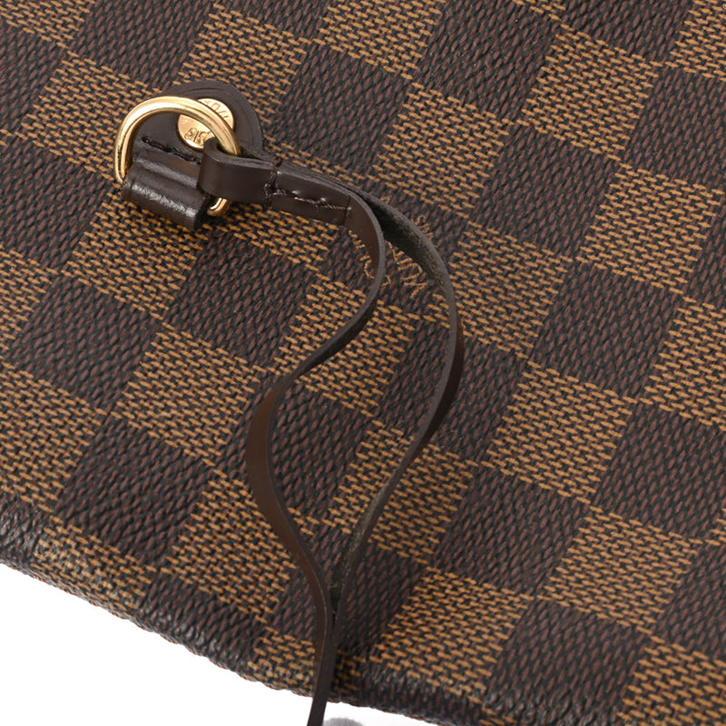 LOUIS VUITTON ルイヴィトン ダミエ ネヴァーフル MM ブラウン N51105 レディース ダミエキャンバス トートバッグ Aランク 中古 銀蔵