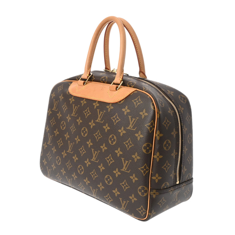 LOUIS VUITTON ルイヴィトン モノグラム ドーヴィル ブラウン M47270 レディース モノグラムキャンバス ハンドバッグ ABランク 中古 銀蔵