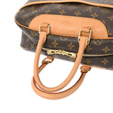 LOUIS VUITTON ルイヴィトン モノグラム ドーヴィル ブラウン M47270 レディース モノグラムキャンバス ハンドバッグ ABランク 中古 銀蔵