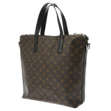 LOUIS VUITTON ルイヴィトン モノグラム マカサー デイヴィス 2WAYバッグ ブラウン/黒 M56708 メンズ モノグラムキャンバス トートバッグ Bランク 中古 銀蔵