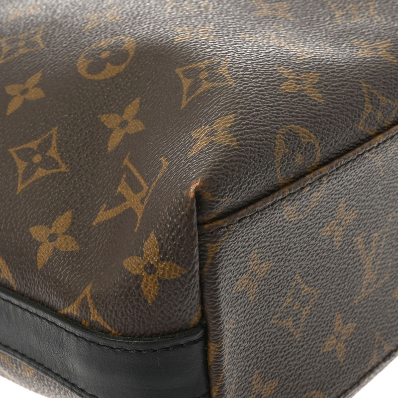 LOUIS VUITTON ルイヴィトン モノグラム マカサー デイヴィス 2WAYバッグ ブラウン/黒 M56708 メンズ モノグラムキャンバス トートバッグ Bランク 中古 銀蔵