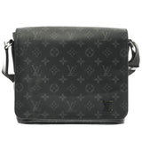 LOUIS VUITTON ルイヴィトン モノグラムエクリプス ディストリクト PM NM 黒 M44000 メンズ モノグラムキャンバス ショルダーバッグ Bランク 中古 銀蔵