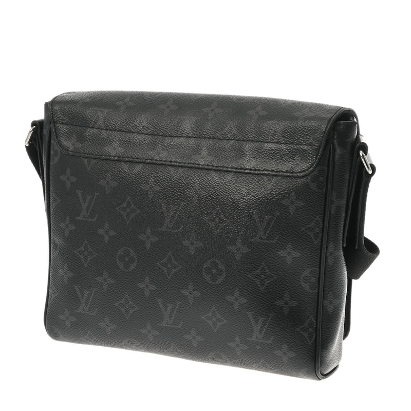 LOUIS VUITTON ルイヴィトン モノグラムエクリプス ディストリクト PM NM 黒 M44000 メンズ モノグラムキャンバス ショルダーバッグ Bランク 中古 銀蔵