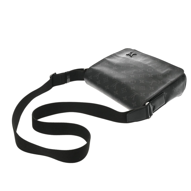 LOUIS VUITTON ルイヴィトン モノグラムエクリプス ディストリクト PM NM 黒 M44000 メンズ モノグラムキャンバス ショルダーバッグ Bランク 中古 銀蔵