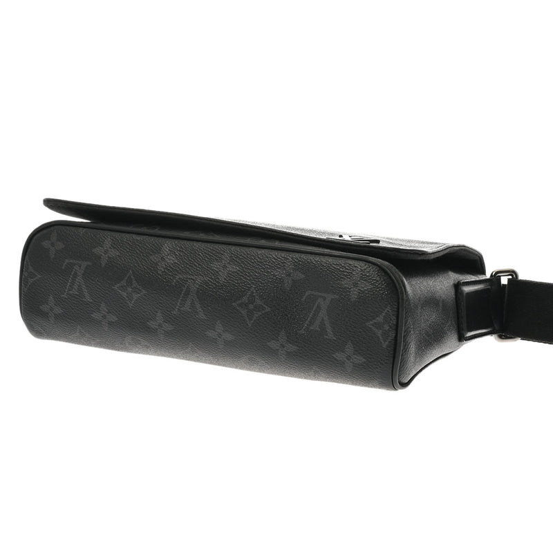 LOUIS VUITTON ルイヴィトン モノグラムエクリプス ディストリクト PM NM 黒 M44000 メンズ モノグラムキャンバス ショルダーバッグ Bランク 中古 銀蔵