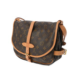 LOUIS VUITTON ルイヴィトン モノグラム ソミュール 30 ブラウン M42256 レディース モノグラムキャンバス ショルダーバッグ ABランク 中古 銀蔵