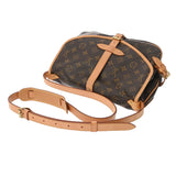 LOUIS VUITTON ルイヴィトン モノグラム ソミュール 30 ブラウン M42256 レディース モノグラムキャンバス ショルダーバッグ ABランク 中古 銀蔵