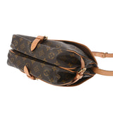 LOUIS VUITTON ルイヴィトン モノグラム ソミュール 30 ブラウン M42256 レディース モノグラムキャンバス ショルダーバッグ ABランク 中古 銀蔵