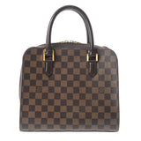 LOUIS VUITTON ルイヴィトン ダミエ トリアナ ブラウン N51155 レディース ダミエキャンバス ハンドバッグ ABランク 中古 銀蔵