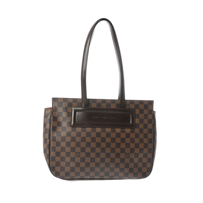 LOUIS VUITTON ルイヴィトン ダミエ パリオリ PM ブラウン N51123 レディース ダミエキャンバス ショルダーバッグ Bランク 中古 銀蔵