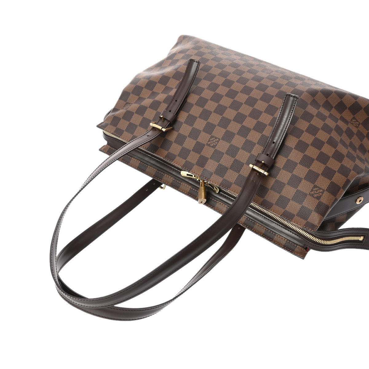 LOUIS VUITTON ルイヴィトン ダミエ チェルシー ブラウン N51119 レディース ダミエキャンバス トートバッグ ABランク 中古 -  人気メーカー