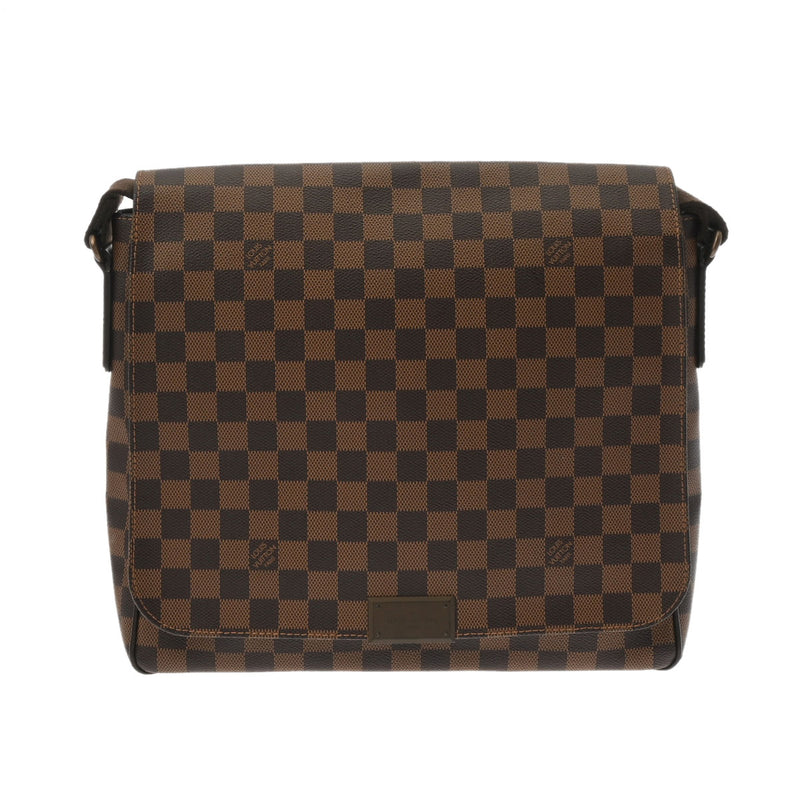 LOUIS VUITTON ルイヴィトン モノグラム ディストリクト MM ブラウン N41212 メンズ モノグラムキャンバス ショルダーバッグ ABランク 中古 銀蔵