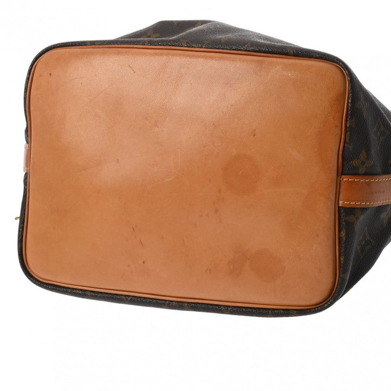 LOUIS VUITTON ルイヴィトン モノグラム プチノエ ブラウン M42226 レディース モノグラムキャンバス ショルダーバッグ Bランク 中古 銀蔵