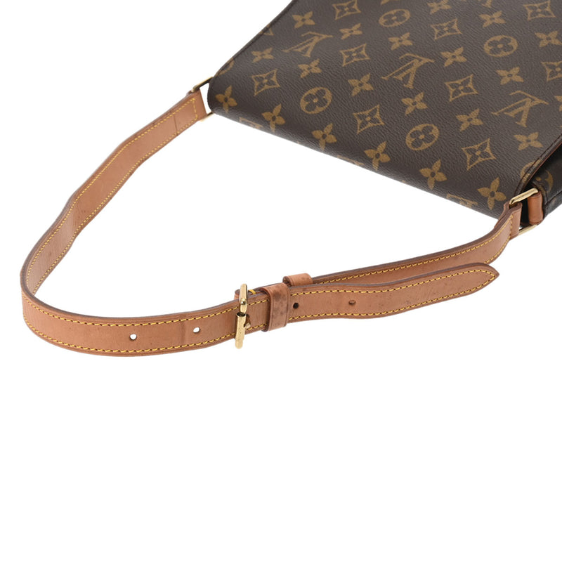 LOUIS VUITTON ルイヴィトン モノグラム ミュゼットタンゴ ショート ブラウン M51257 レディース モノグラムキャンバス ショルダーバッグ Bランク 中古 銀蔵