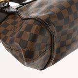 LOUIS VUITTON ルイヴィトン ダミエ システィナPM ブラウン N41542 レディース ダミエキャンバス ハンドバッグ Aランク 中古 銀蔵