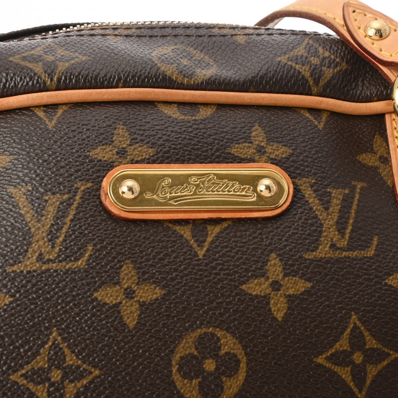 LOUIS VUITTON ルイヴィトン モノグラム モントルグイユ GM ブラウン M95566 ユニセックス モノグラムキャンバス ハンドバッグ Bランク 中古 銀蔵