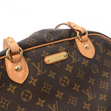 LOUIS VUITTON ルイヴィトン モノグラム モントルグイユ GM ブラウン M95566 ユニセックス モノグラムキャンバス ハンドバッグ Bランク 中古 銀蔵