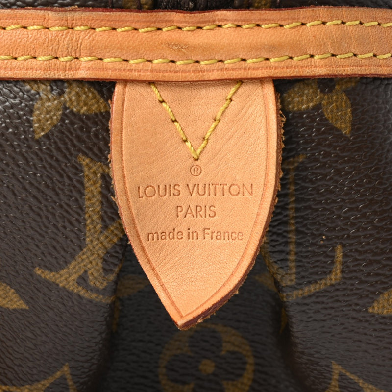 LOUIS VUITTON ルイヴィトン モノグラム モントルグイユ GM ブラウン M95566 ユニセックス モノグラムキャンバス ハンドバッグ Bランク 中古 銀蔵