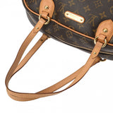 LOUIS VUITTON ルイヴィトン モノグラム モントルグイユ GM ブラウン M95566 ユニセックス モノグラムキャンバス ハンドバッグ Bランク 中古 銀蔵