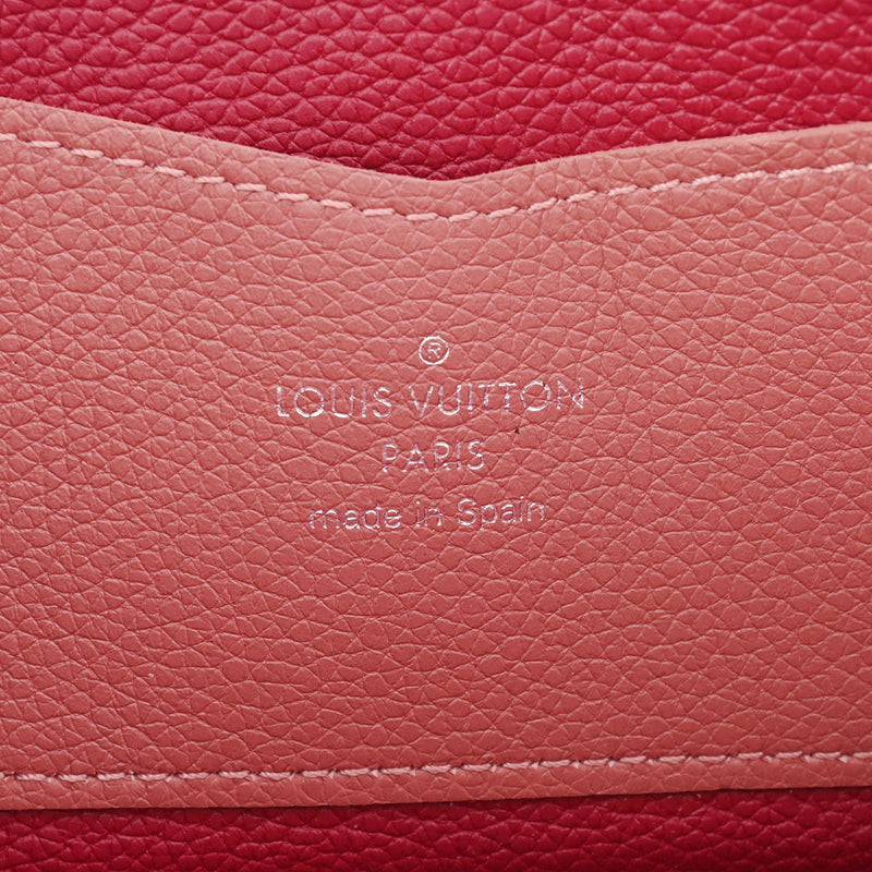 LOUIS VUITTON ルイヴィトン ジッピーロックミー ローズプドワール/リドゥヴァン M62949 レディース レザー 長財布 ABランク 中古 銀蔵