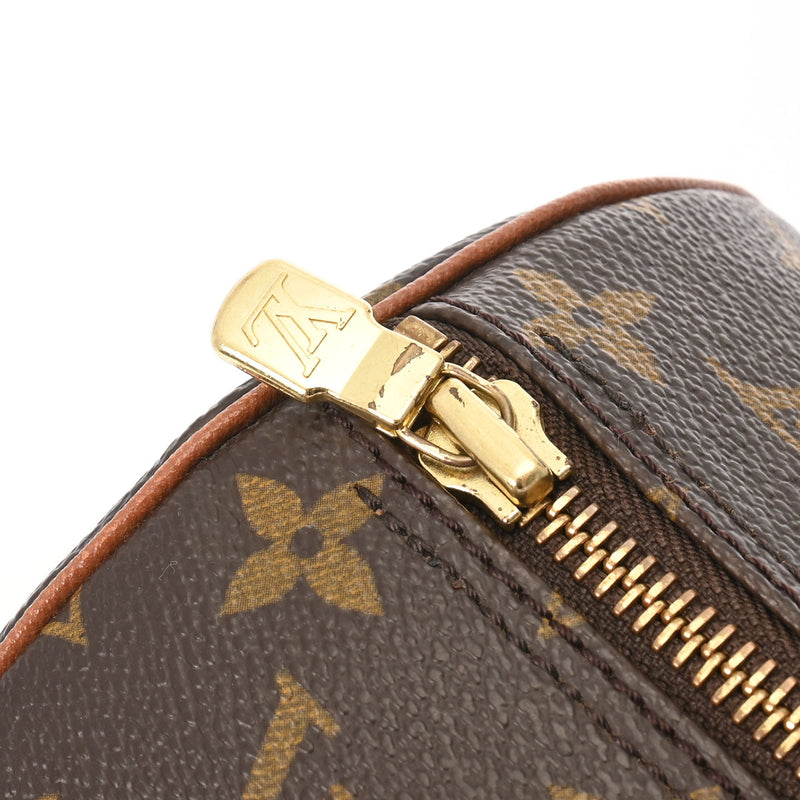 LOUIS VUITTON ルイヴィトン モノグラム パピヨン GM ブラウン M51365 レディース モノグラムキャンバス ハンドバッグ Bランク 中古 銀蔵