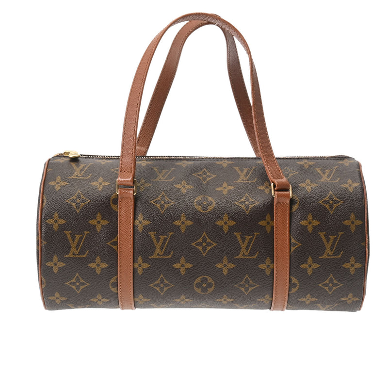 LOUIS VUITTON ルイヴィトン モノグラム パピヨン GM ブラウン M51365 レディース モノグラムキャンバス ハンドバッグ Bランク 中古 銀蔵