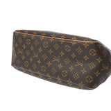 LOUIS VUITTON ルイヴィトン モノグラム ドーヴィル ブラウン M47270 レディース モノグラムキャンバス ハンドバッグ Bランク 中古 銀蔵