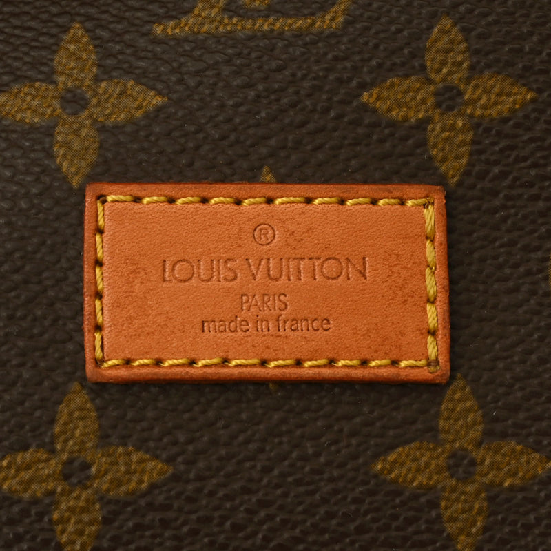 LOUIS VUITTON ルイヴィトン モノグラム ソミュール 43 ブラウン M42252 レディース モノグラムキャンバス ショルダーバッグ Bランク 中古 銀蔵