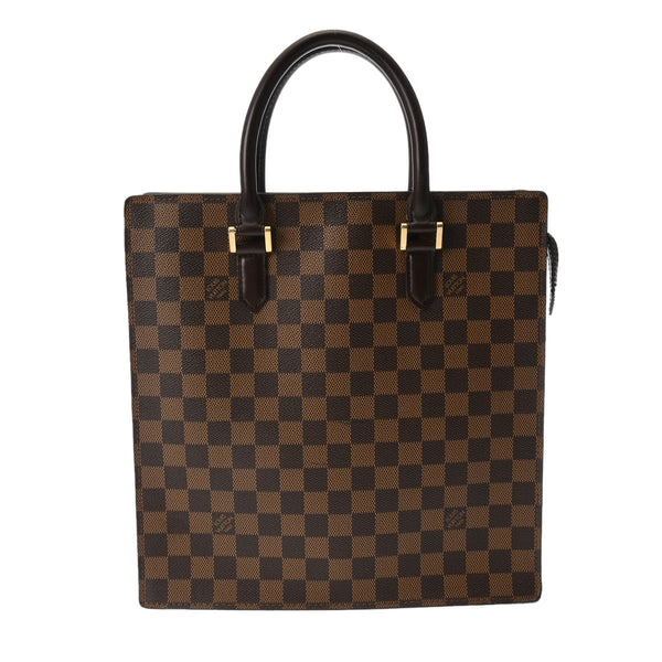 LOUIS VUITTON ルイヴィトン ダミエ ヴェニス PM ブラウン N51145 レディース ダミエキャンバス トートバッグ ABランク 中古 銀蔵