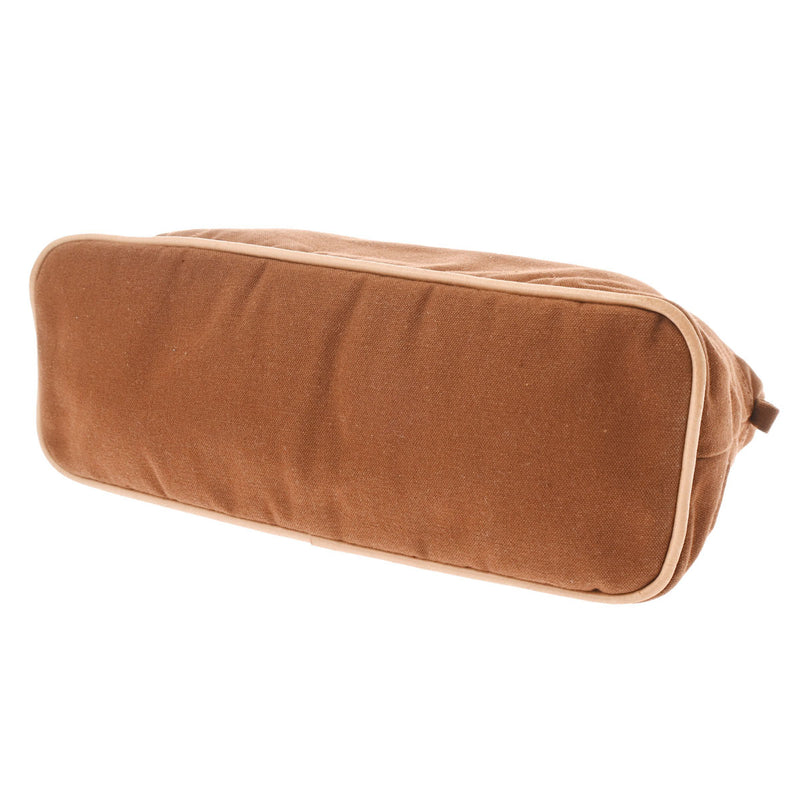 美品☆HERMES エルメス ボリードポーチ ブラウン HERMES エルメス ボリードポーチ ブラウン 茶 シルバー金具