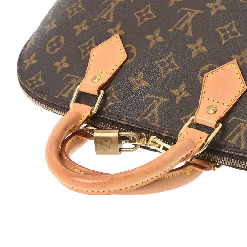 LOUIS VUITTON ルイヴィトン モノグラム アルマ ブラウン M51130 レディース モノグラムキャンバス ハンドバッグ Bランク 中古 銀蔵