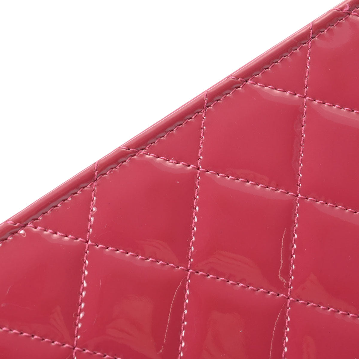 シャネルチェーンウォレット 42976 ピンク シルバー系金具 レディース 