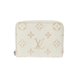 LOUIS VUITTON ルイヴィトン エキゾチックレザー ジッピーコインパース ホワイト M97726 ユニセックス パイソン コインケース Aランク 中古 銀蔵