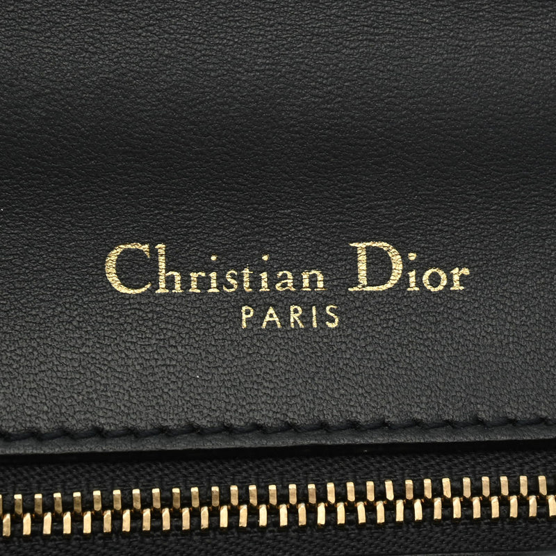 CHRISTIAN DIOR クリスチャンディオール ディオラマ チェーンショルダー シルバー ゴールド金具 - レディース レザー ショルダーバッグ Bランク 中古 銀蔵